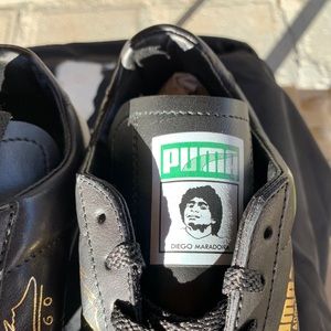 Men’s 8.5 Diego Maradona Puma Super soccer cleats